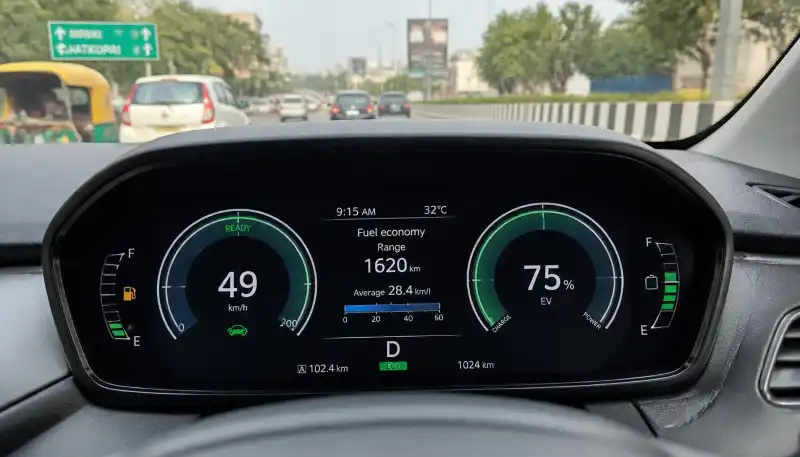  Hybrid vs Petrol Fuel Economy and Running Cost Calculation India