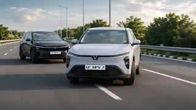 VinFast VF MPV 7 front view India