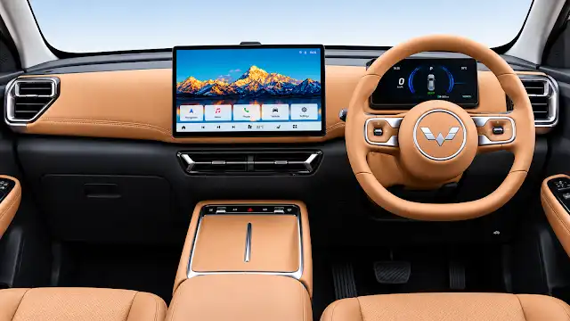 MG Hector Tomahawk touchscreen interior