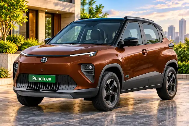 tata punch ev long range city electric car