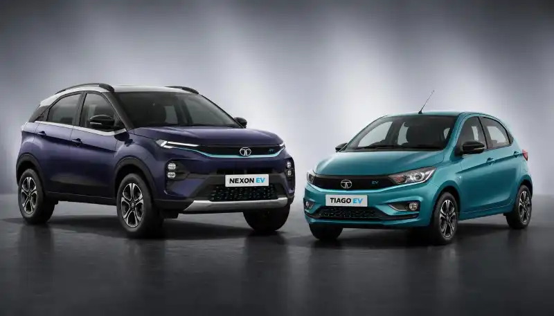 EV without home charger in India compact city electric cars Tiago EV and Nexon EV