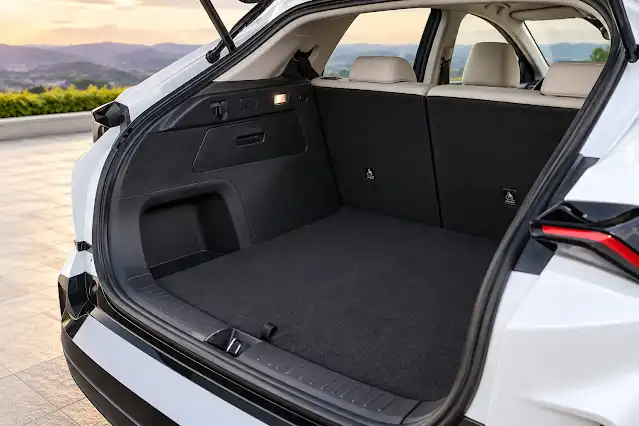 Tata Curvv 500-litre boot luggage space capacity