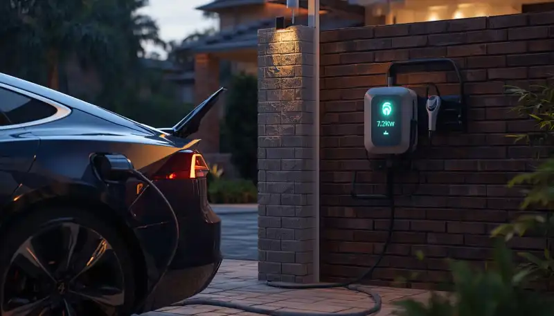 Home EV Charging in India setup with wallbox