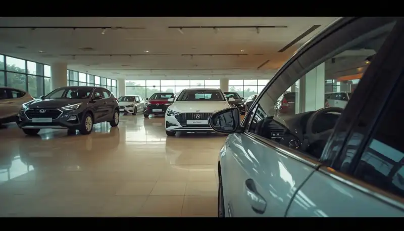car buying guide India showroom